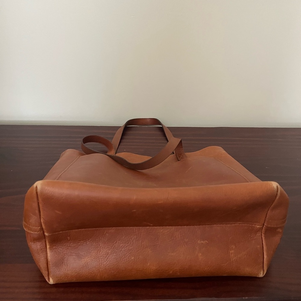 Madewell medium leather transport tote - Picture 7 of 10